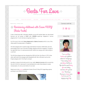 Bento for Love - Blogger Ready2Go Blog Design