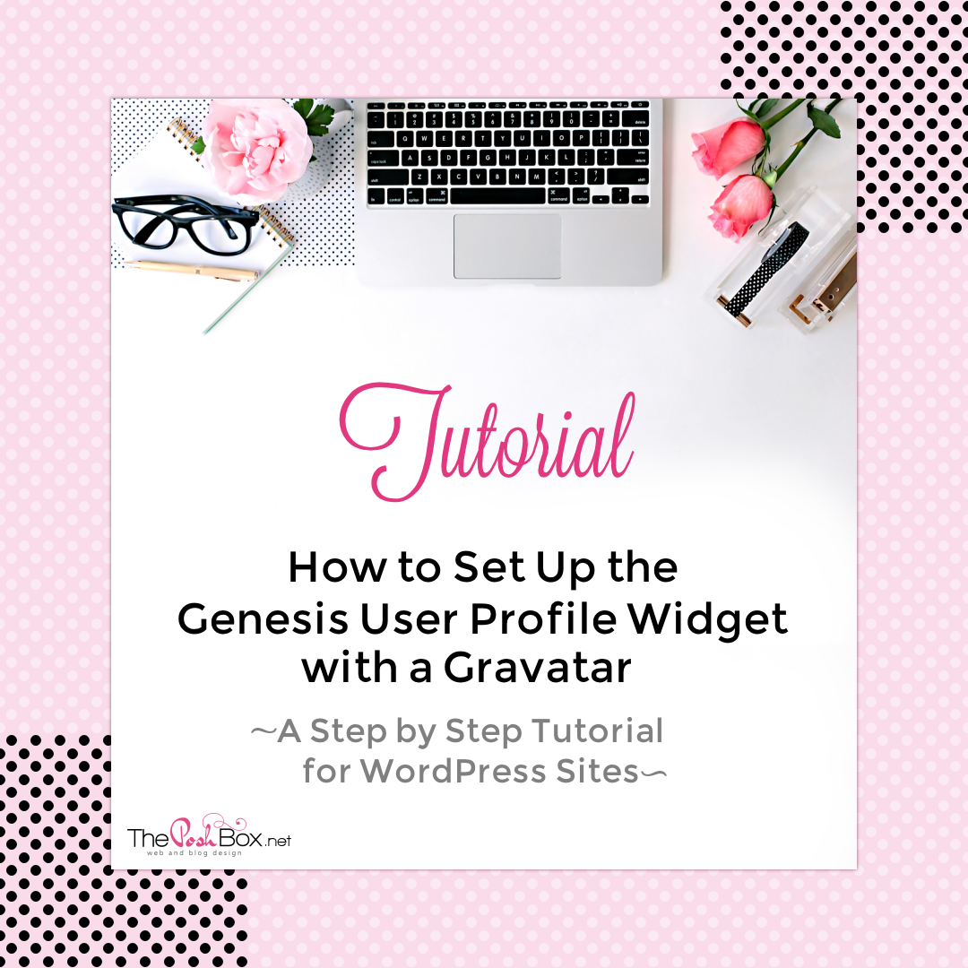 How to Set Up the Genesis User Profile Widget with a Gravatar