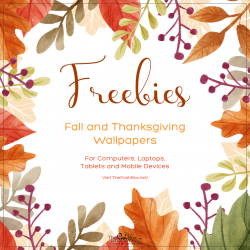 Fall and Thanksgiving Wallpaper Freebies - Small