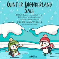 Winter Wonderland Holiday Sale January 2019