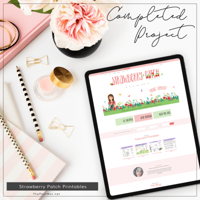 Project:  Strawberry Patch Printables